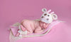 Baby Cow Hat and Legging Set