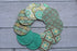 Organic Nursing Pads w Bamboo and PUL/ 10 pads/ / As Seen on Zulily - Willow Mint Props