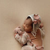 London Rose Romper with Matching Bonnet